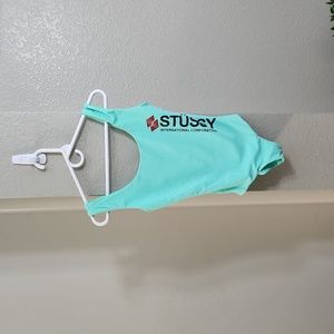 Stussy Malia One Piece Swimsuit in Mint Size XS